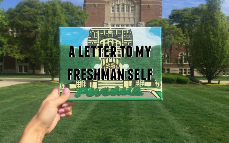 a letter to my freshman self