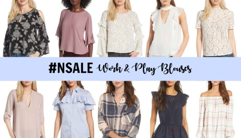 Nordstrom Sale Work & Play Blouses