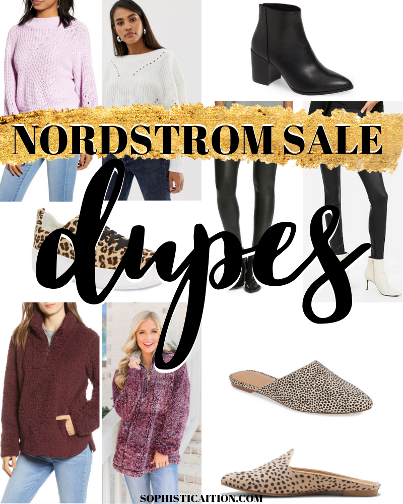 nordstrom sale dupes