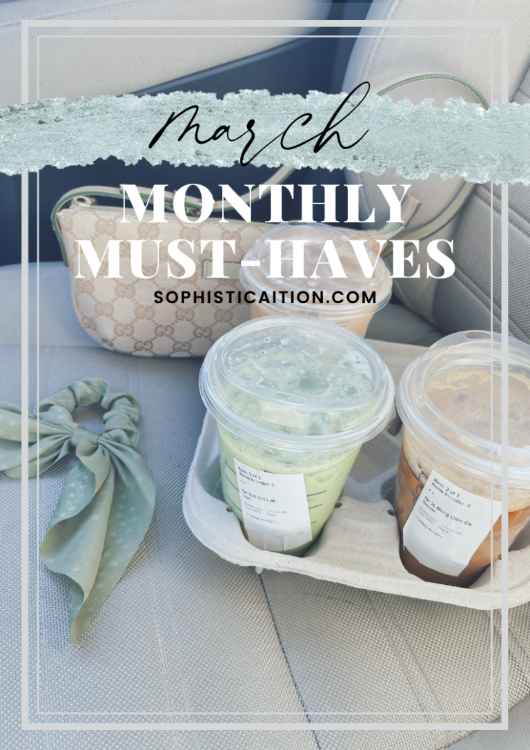 March Monthly Must-Haves