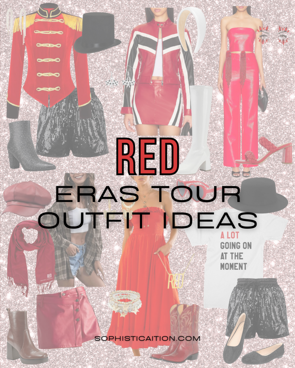 red eras tour outfit ideas