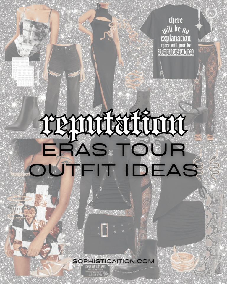 reputation eras tour outfits